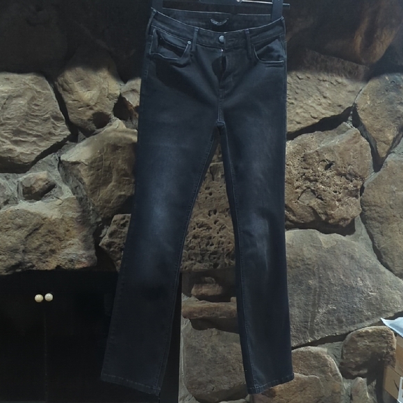 Simply Vera Vera Wang Denim - Simply Vera Vera Wang Dark Gray Skinny Jeans